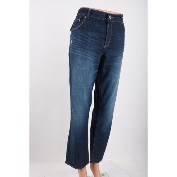 Levi's Girls Jeans Size 18.5 Plus Blue Slim Straight adjustable waist NWT - Picture 2 of 7